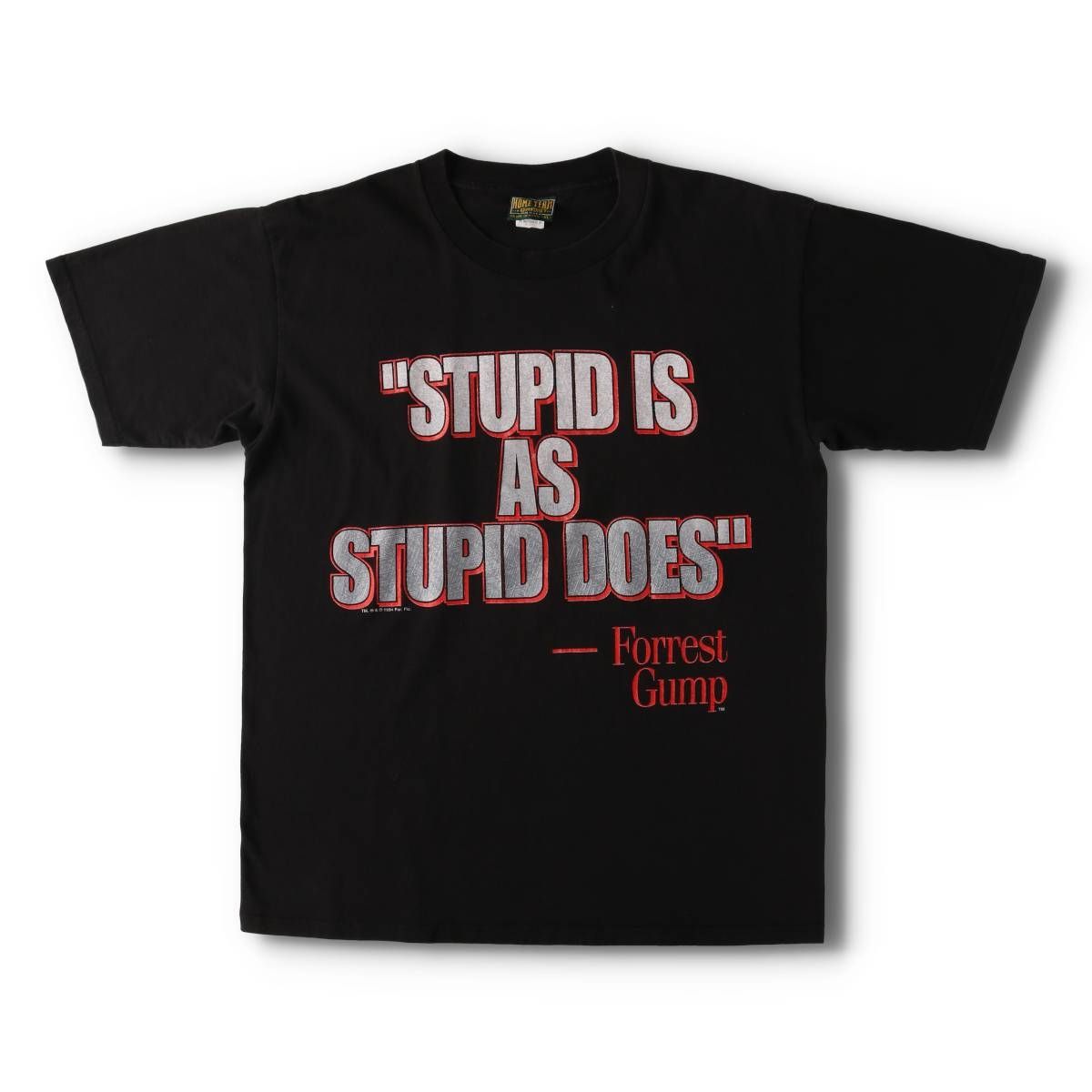 古着 90年代 HOME TEAM FORREST GUMP フォレストガンプ STUPID IS AS 
