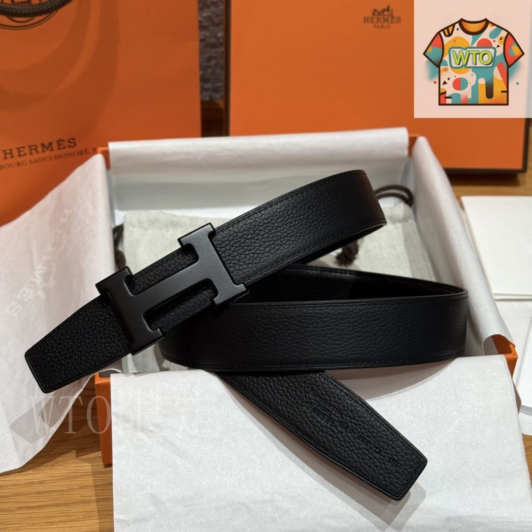エルメス　メンズ　レザーベルト 今日特価】Herm?s エルメス メンズレザーベルト-2 - メルカリ