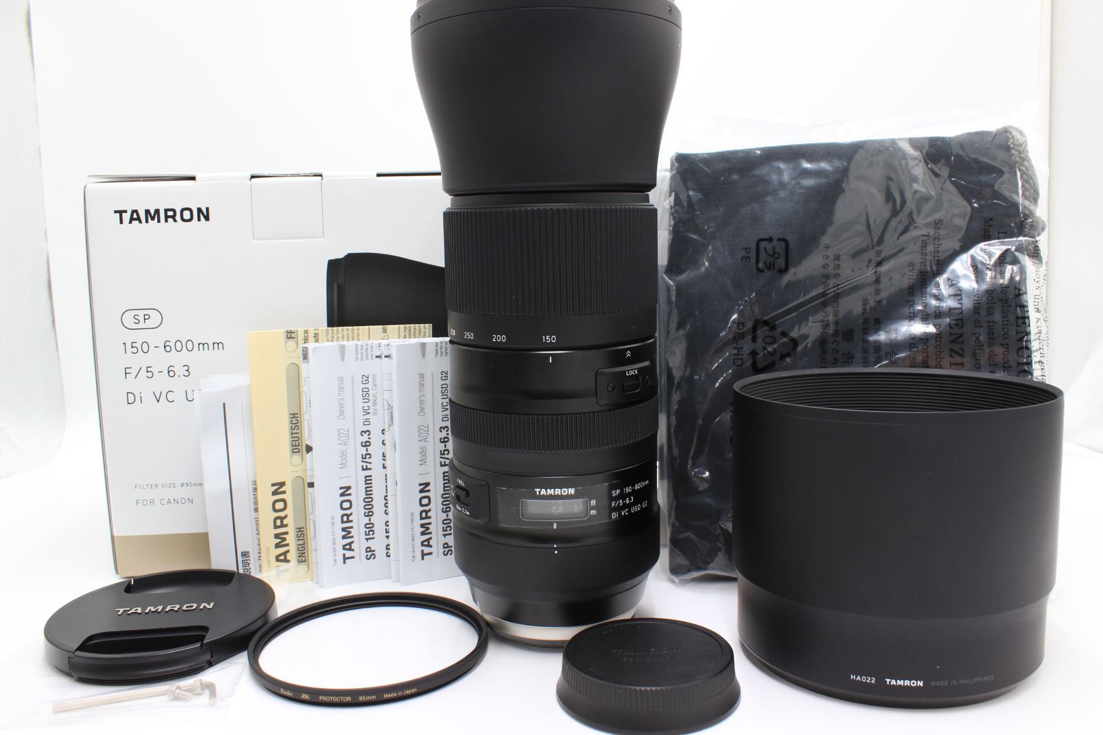 レンズ(ズーム) TAMRON SP 150-600mm F/5-6.3 Di VC USD G2 TAMRON SP 150-600mm F5-6.3 Di VC USD G2 キヤノン用 フルサイズ対応