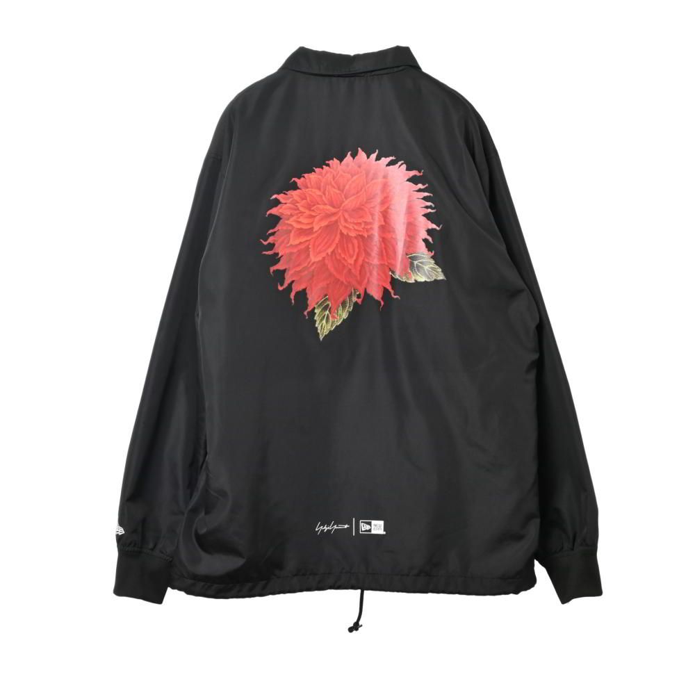 ヨウジヤマモト　ダリア　ニューエラ　コーチジャケット　ブルゾン　シャツ　ブルゾン YOHJI YAMAMOTO×NEW ERA コーチジャケット/ダリアブラック