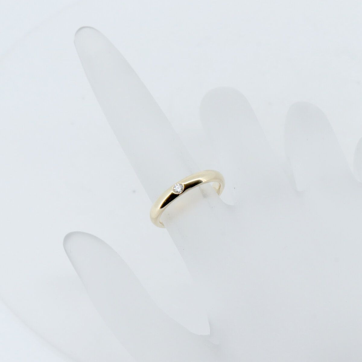 ハリーウィンストン ラウンドカット ウエディング ダイヤモンド リング  