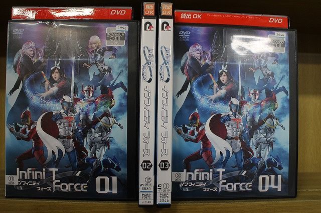 インフィニティ フォース 全4巻 DVD レンタル落ち インフィニティ フォース 全4巻 DVD レンタル落ち - メルカリ