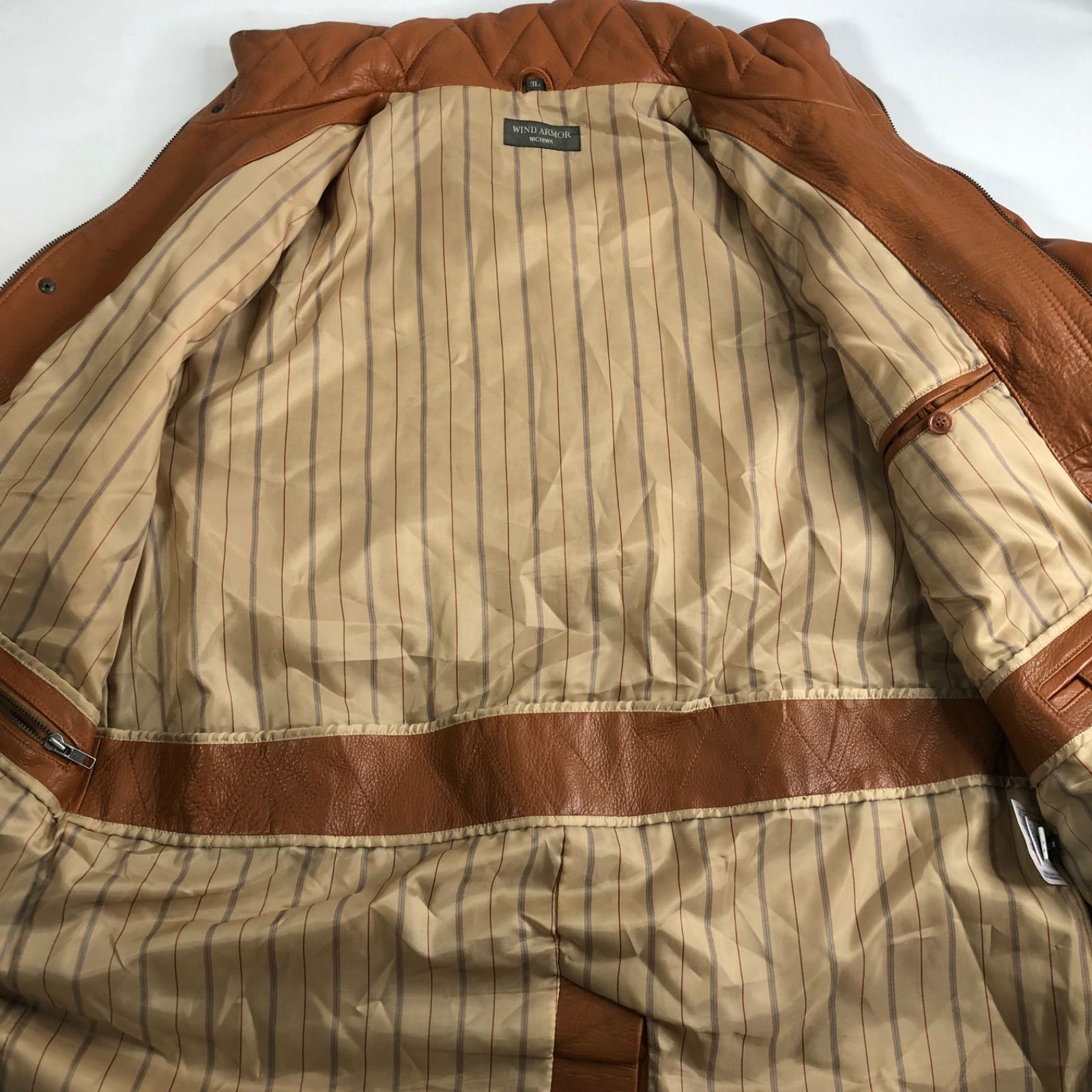 WIND ARMOR 牛革ジャケット Mサイズ Wind Armor レザージャケット L