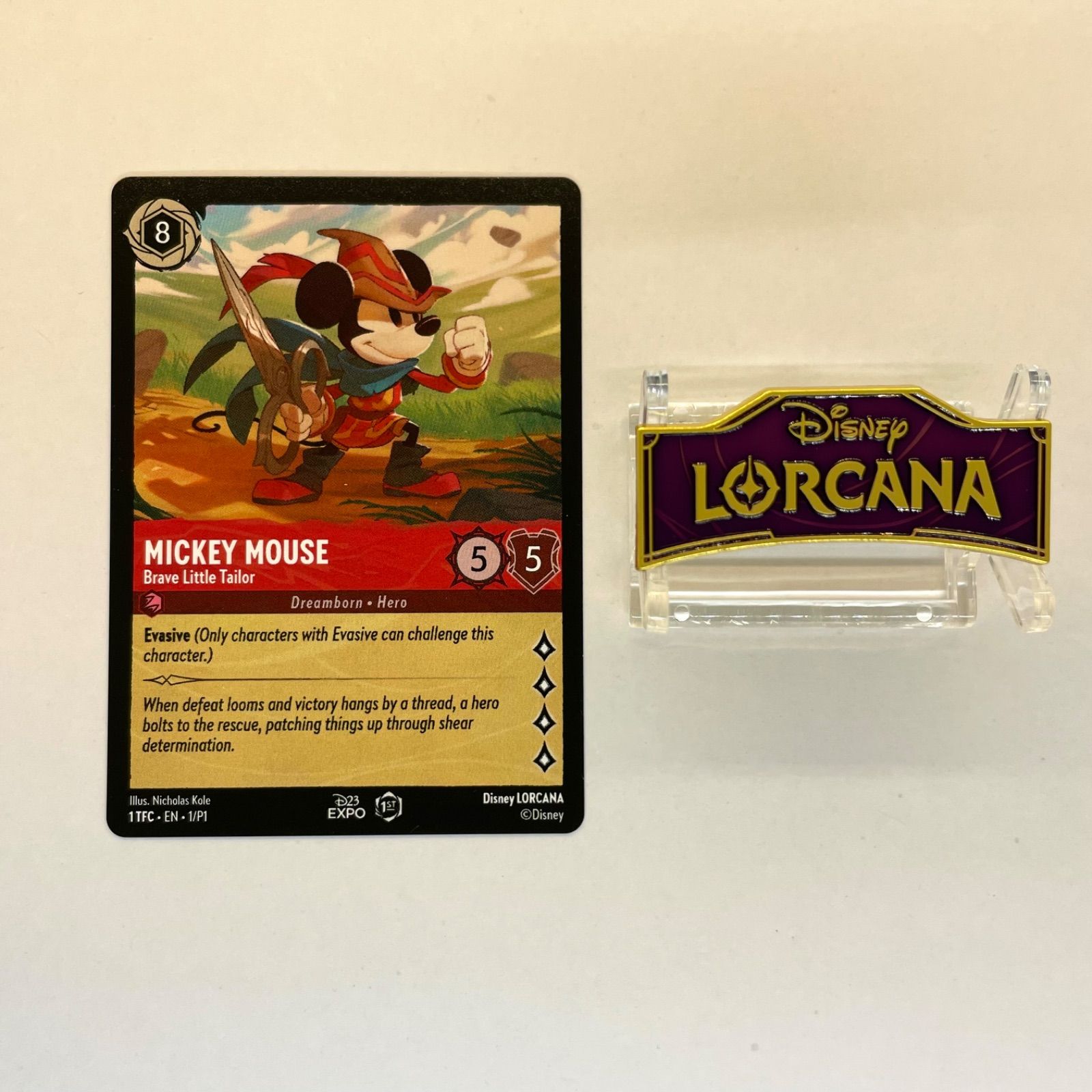 ディズニー ロルカナ LORCANA ミッキー エルサ テカ レジェンドレア 