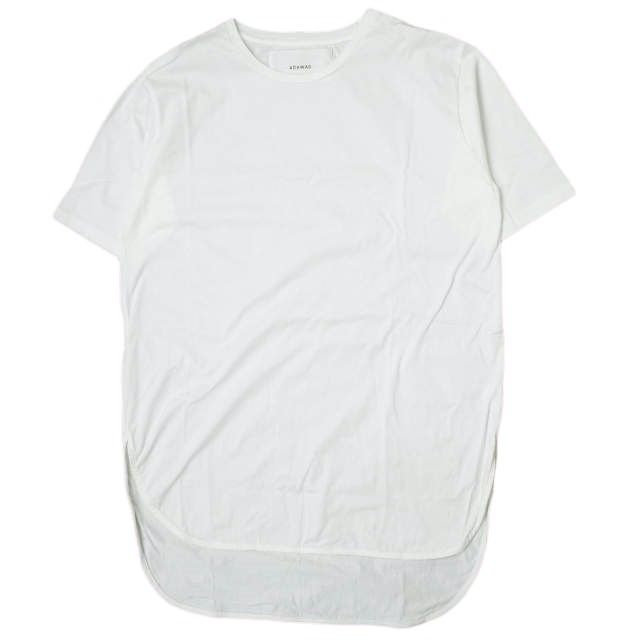 ADAWAS アダワス 日本製 JERSEY ROUND HEM T S/S ジャージーラウンド ADAWAS アダワス 日本製 JERSEY ROUND HEM T S/S ジャージーラウンド