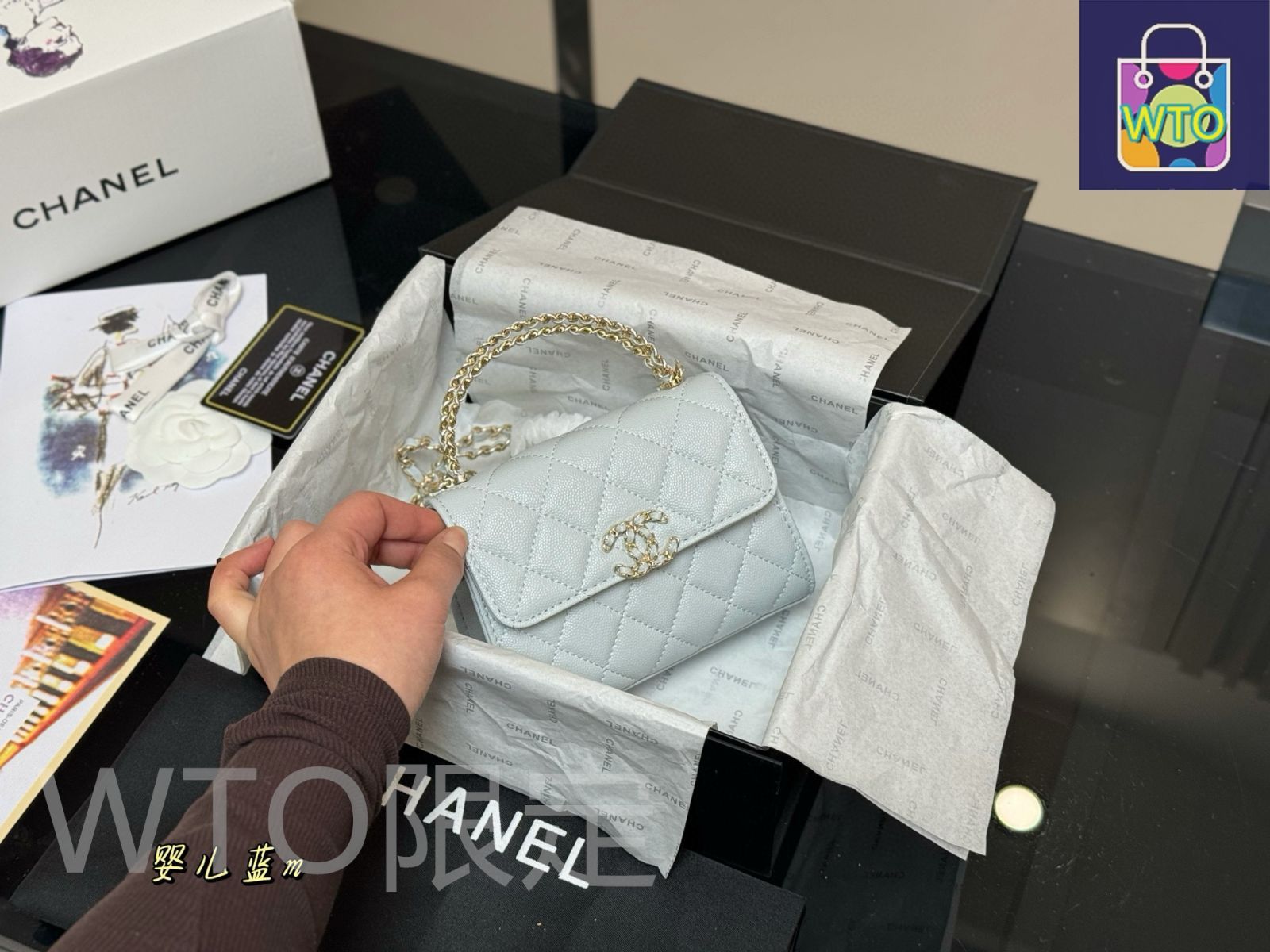 今日 Chanel 23p Kelly Bag | シャネル 23p ケリーバッグ-WTO輸入4