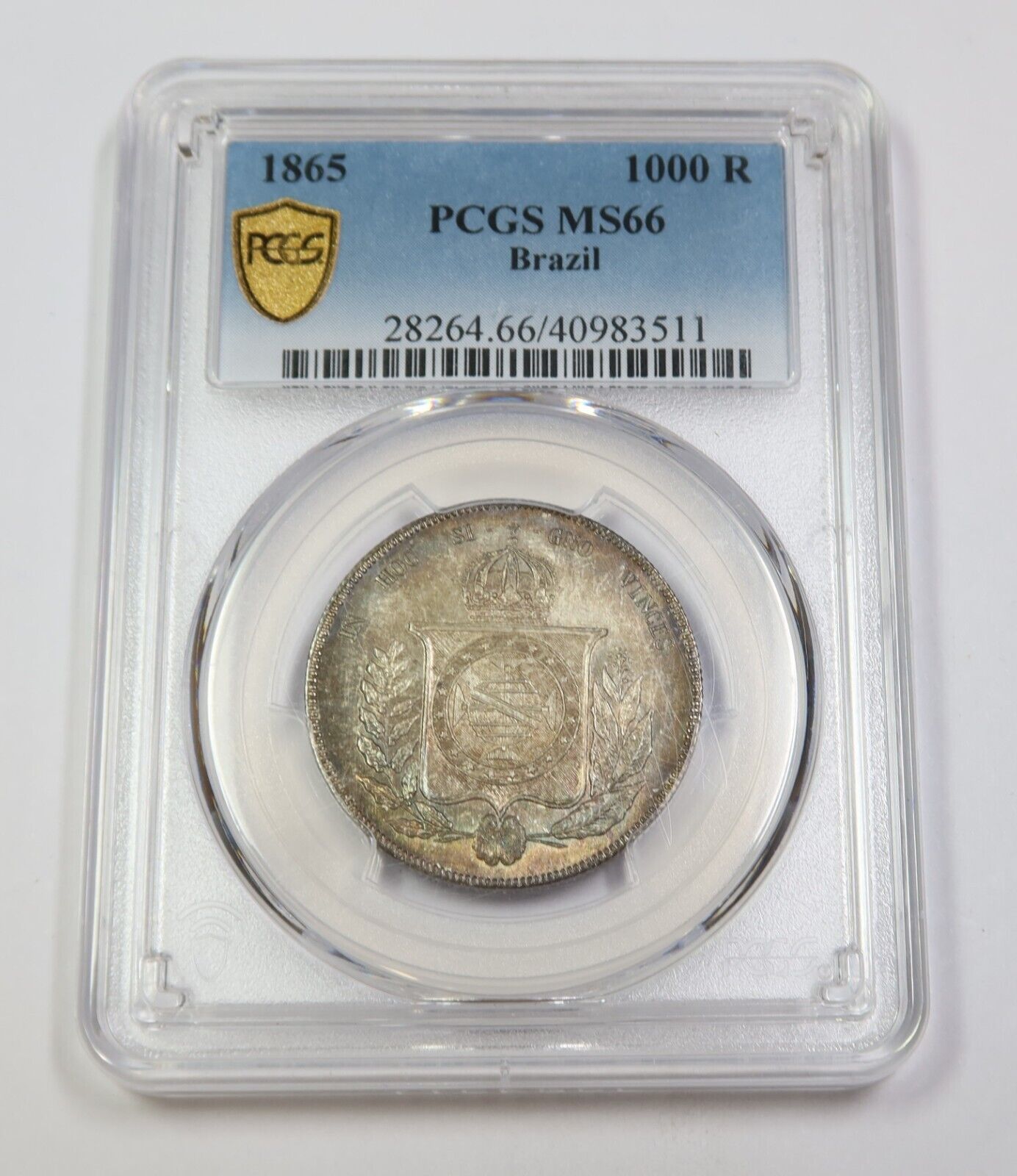 1865 PCGS