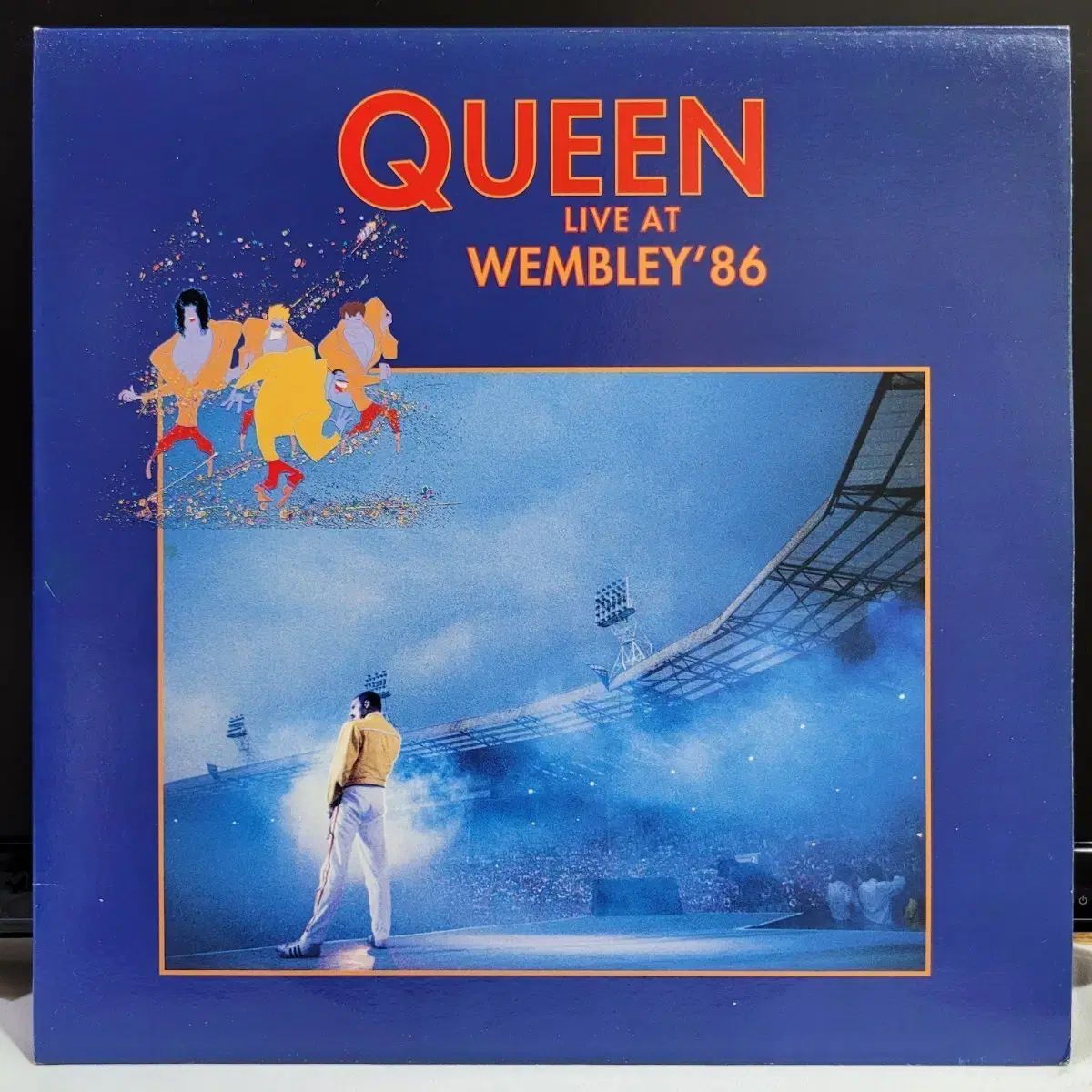 QUEEN Queen Live at Wembley 86 LP アルバム