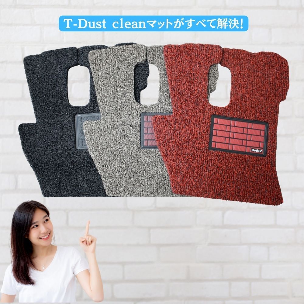 いすず 23エルフ 標準 フット無 R05.03- 運転席 助手席 ラックマット 3色 コイルT-dustclean BILLOVLOGS_CO_UK