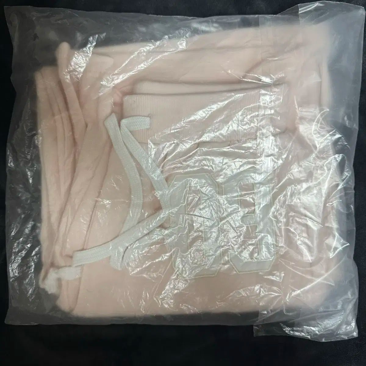 クライシエ 09 Numbering straight pants ピンク