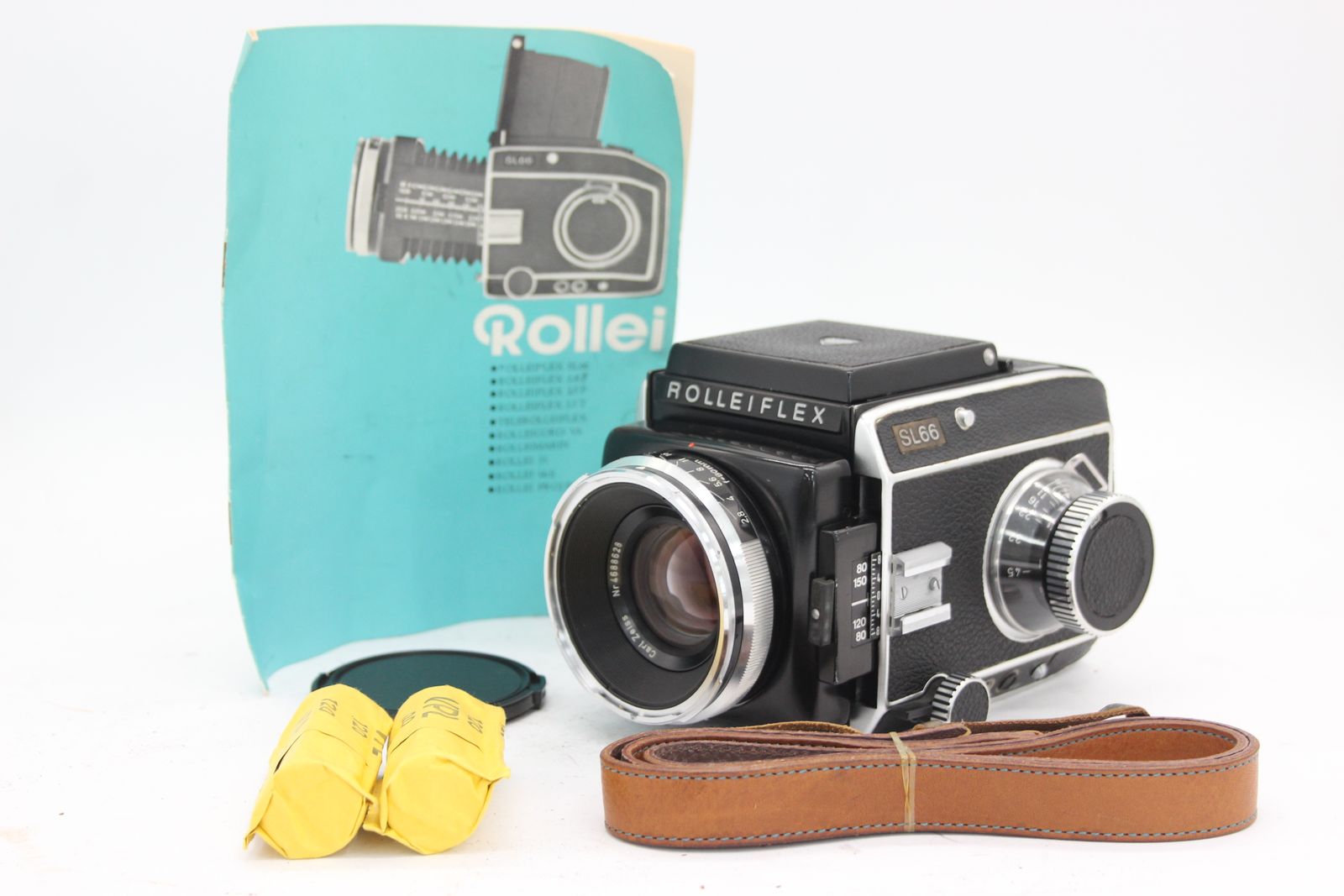 返品保証】 ローライ Rolleiflex SL66 / Planar 80mm F2.8 中判カメラ ...
