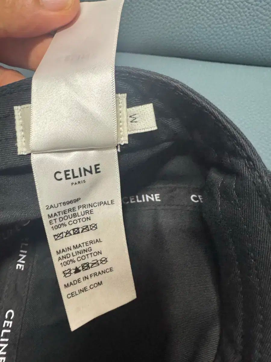 Celine(セリーヌ) ゴールドバックル ボールキャップ ( M サイズ