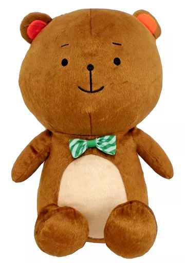 中古】ぬいぐるみ クマオ ウサオとクマオ ぬいぐるみXL 「うら