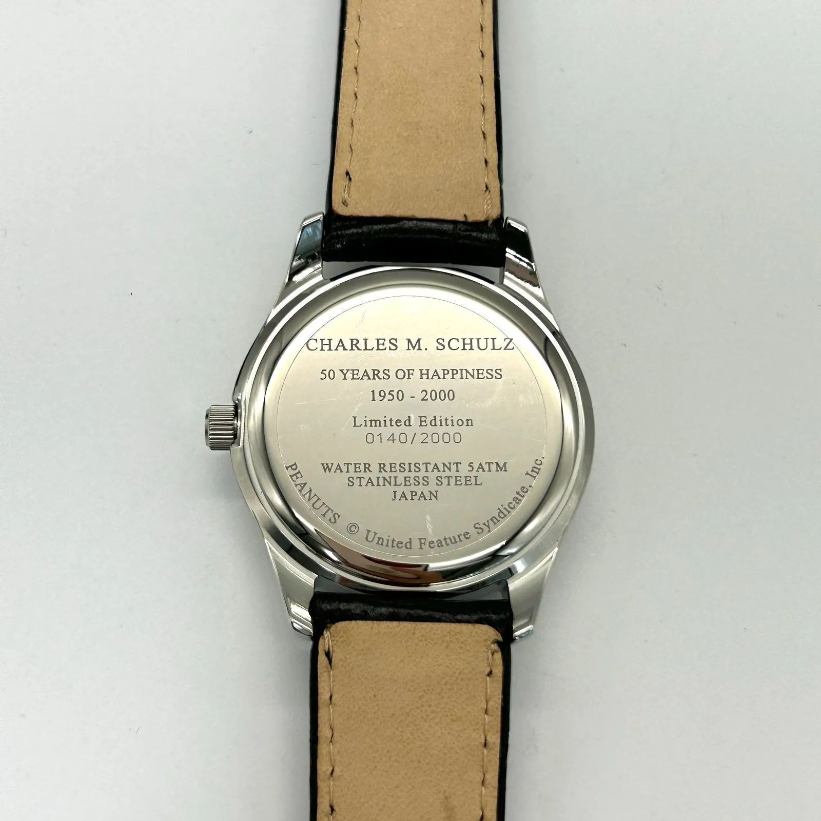 スヌーピー CHARLES M SCHULZ 50周年記念腕時計 スヌーピー CHARLES M SCHULZ 50周年記念腕時計