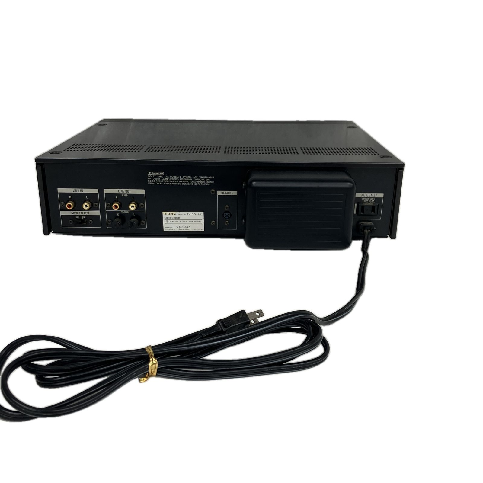 カセットデッキ