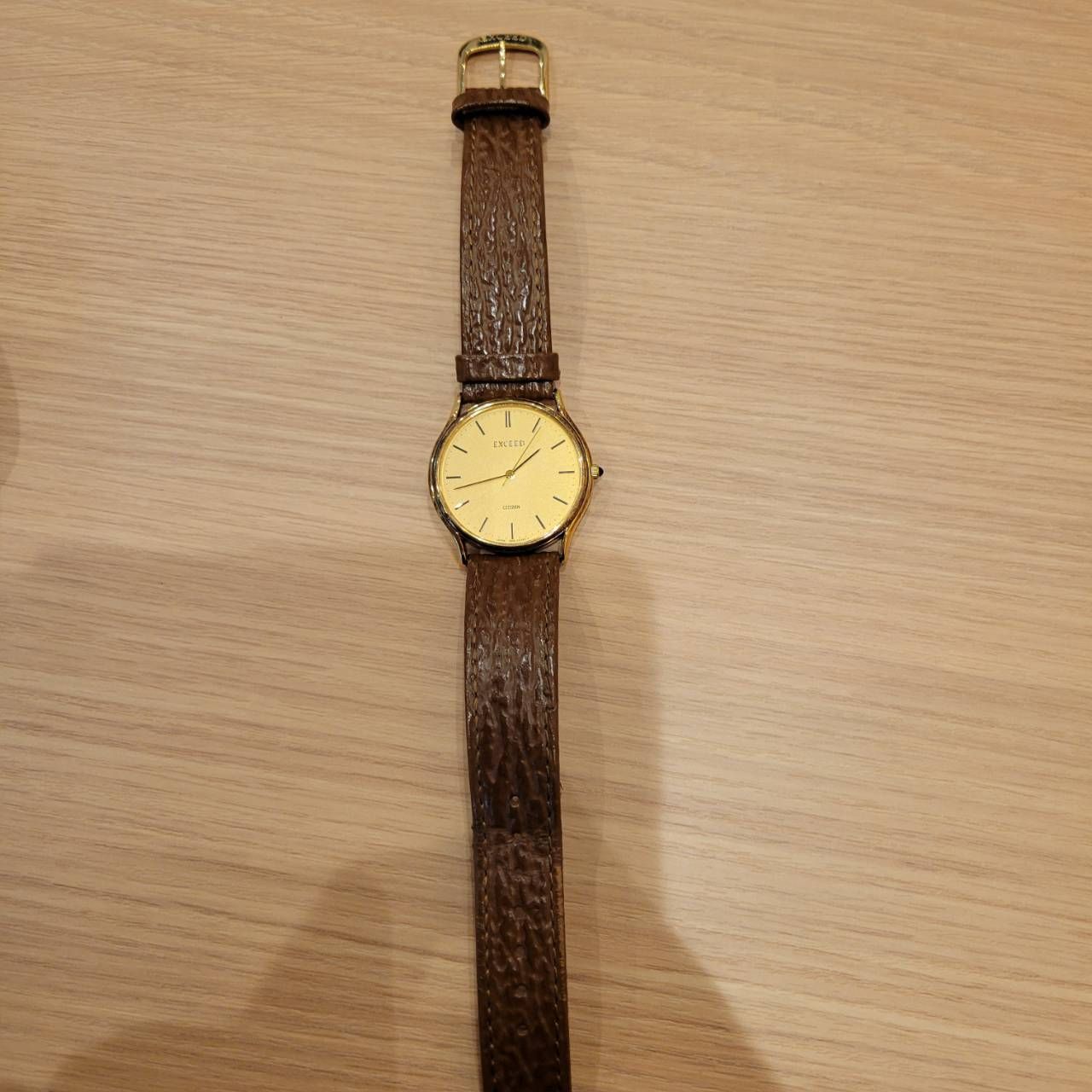 シチズン CITIZEN EXCEED 0330‐C30960 ゴールド 腕時計 ジャンク