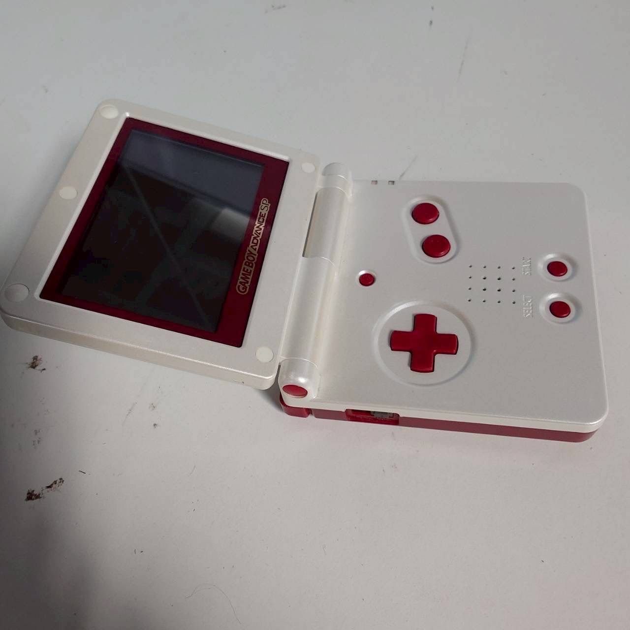 完品 ゲームボーイアドバンスSP 本体 ファミコンカラー Nintendo