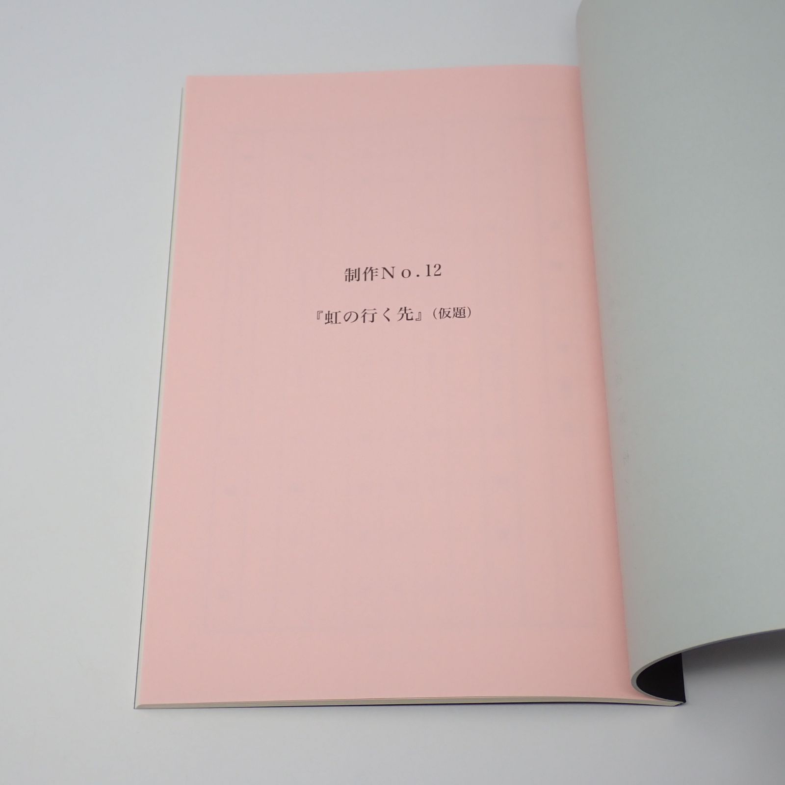 台本 ウルトラマンエックス 制作No.12～14 虹の行く先 ウルトラの仲間