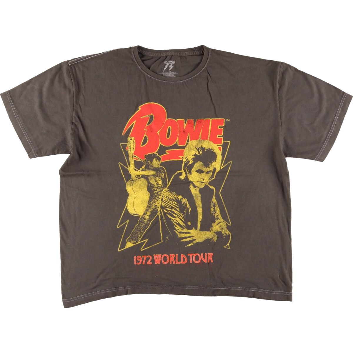 古着 DAVID BOWIE デヴィッドボウイ バンドTシャツ バンT メンズL相当 