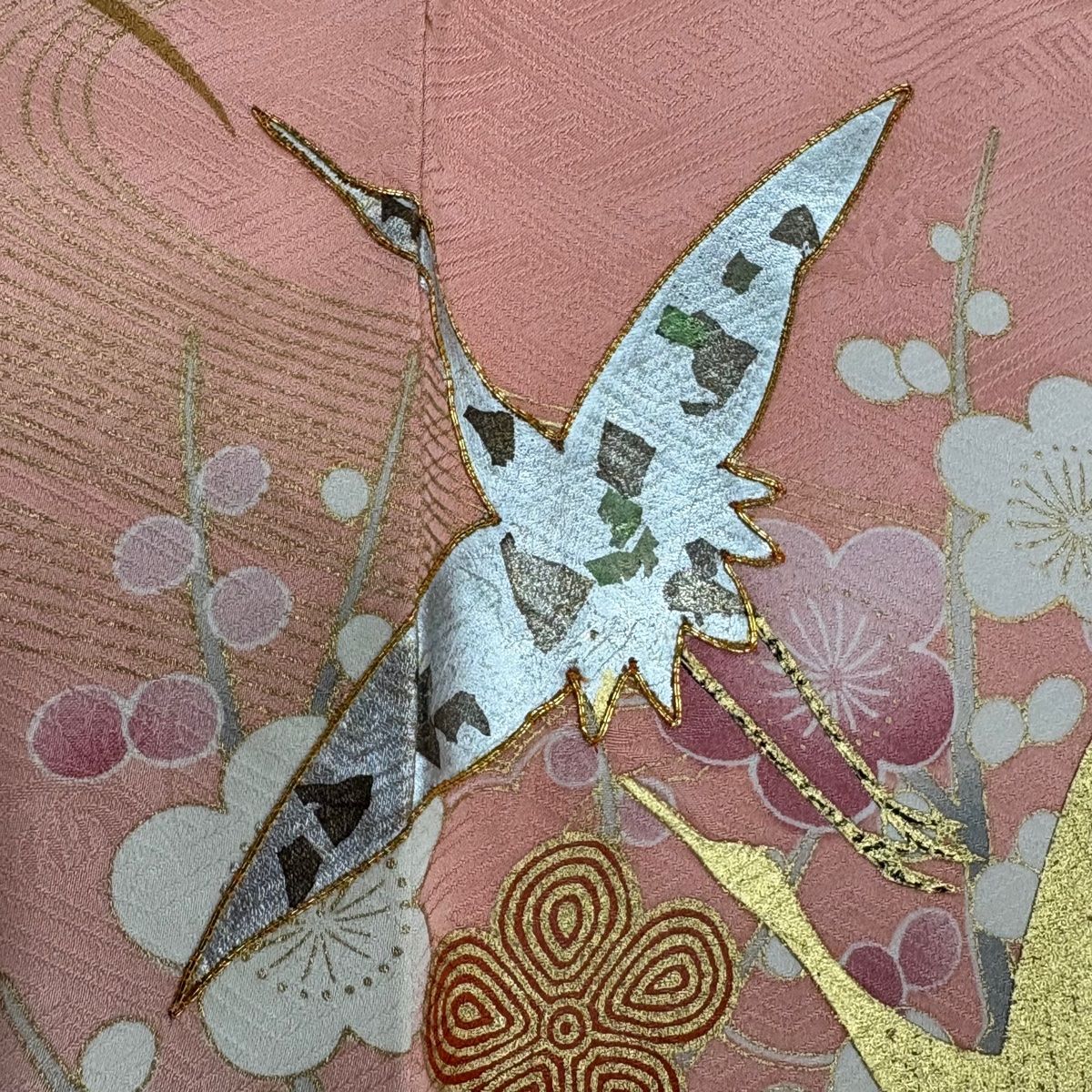 金糸 サーモンピンク