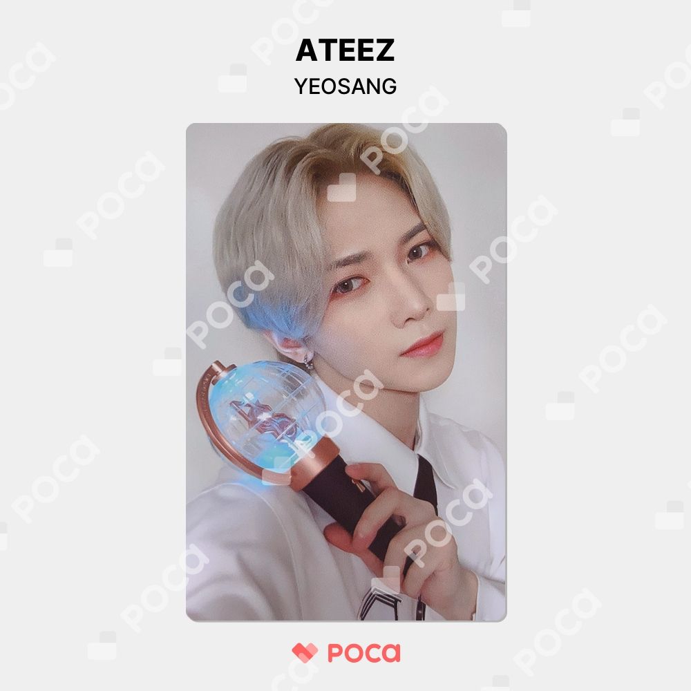 ATEEZ ヨサン トレカ Tokopedia ATEEZ ヨサン トレカ OFFICIAL LIGHT STICK CASE 公式 トレカ