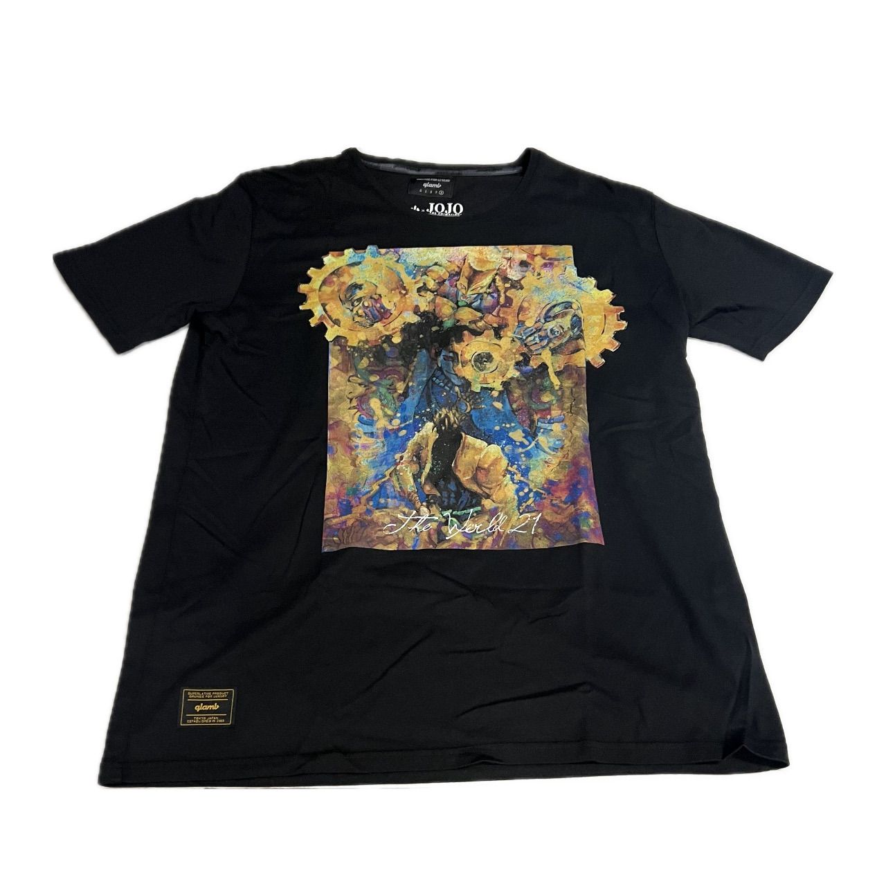 68.glamb × JOJO ザワールド Tシャツ XLサイズ【併売品】 - メルカリ