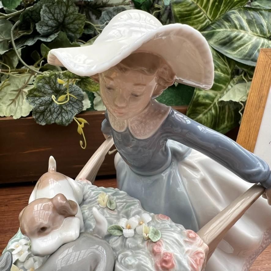 緑林シリーズ 美品⭐︎LLADRO リヤドロ （乗せてあげる） | chezmoiny.com