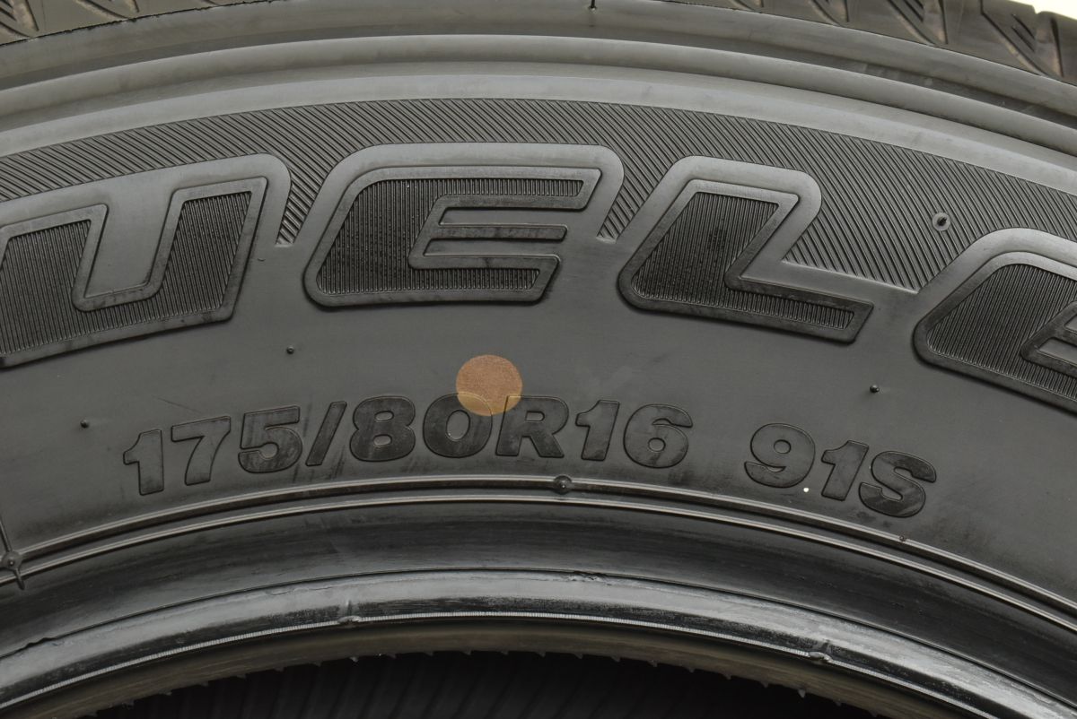 2025年製 バリ溝】ブリヂストン デューラー H/L852 175/80R16 4本