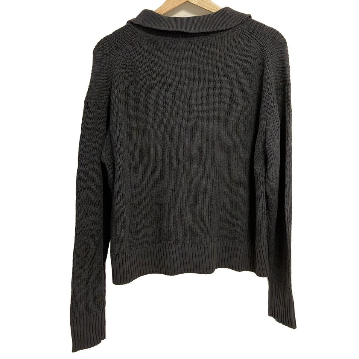 Chaos カオス カーディガン サイズF レディース - ダークグレー 長袖|シルク