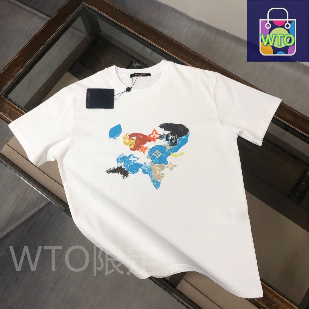 ★louis vuitton★ ロゴプリント Tシャツ~``M Louis Vuitton ロゴプリント Tシャツ ブラック - メルカリ