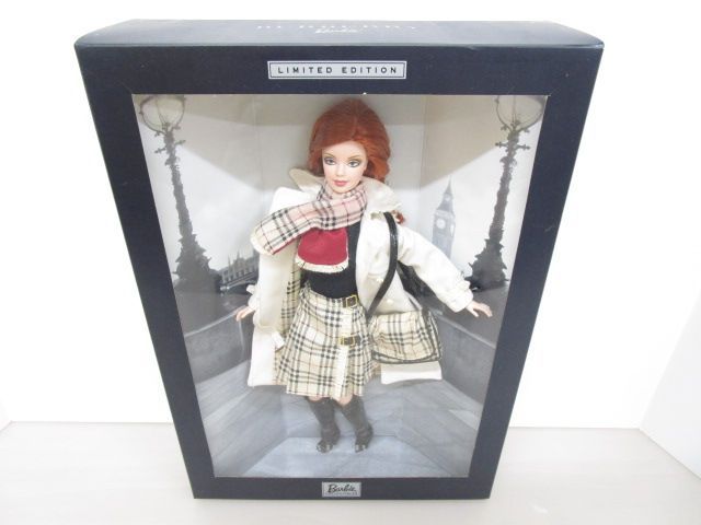 送料無料】☆バービー人形②☆BURBERRY × Barbie 限定版 コラボドール