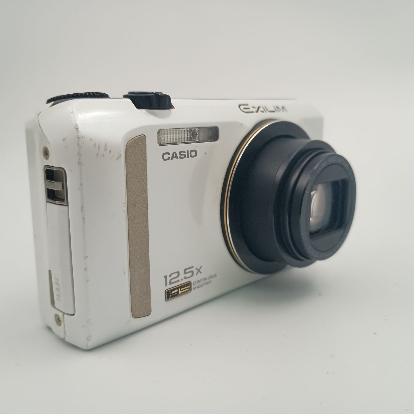 CASIO EXILIM EX-ZR200 Compact DIGITAL Camera White 白 カシオ