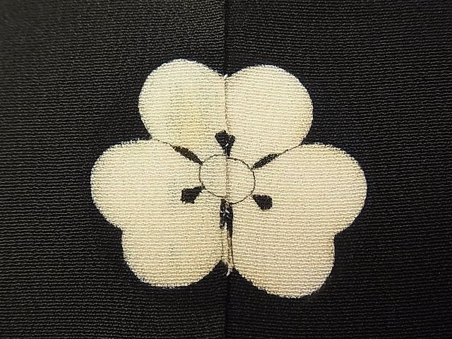 平和屋本店□極上 アンティーク 大正ロマン 振袖 手描き 駒刺繍 飛鶴