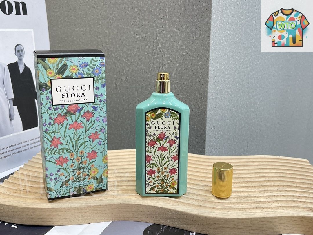 GUCCl-Flora Gorgeous Jasmine 100ml 香水-3-5 - メルカリ