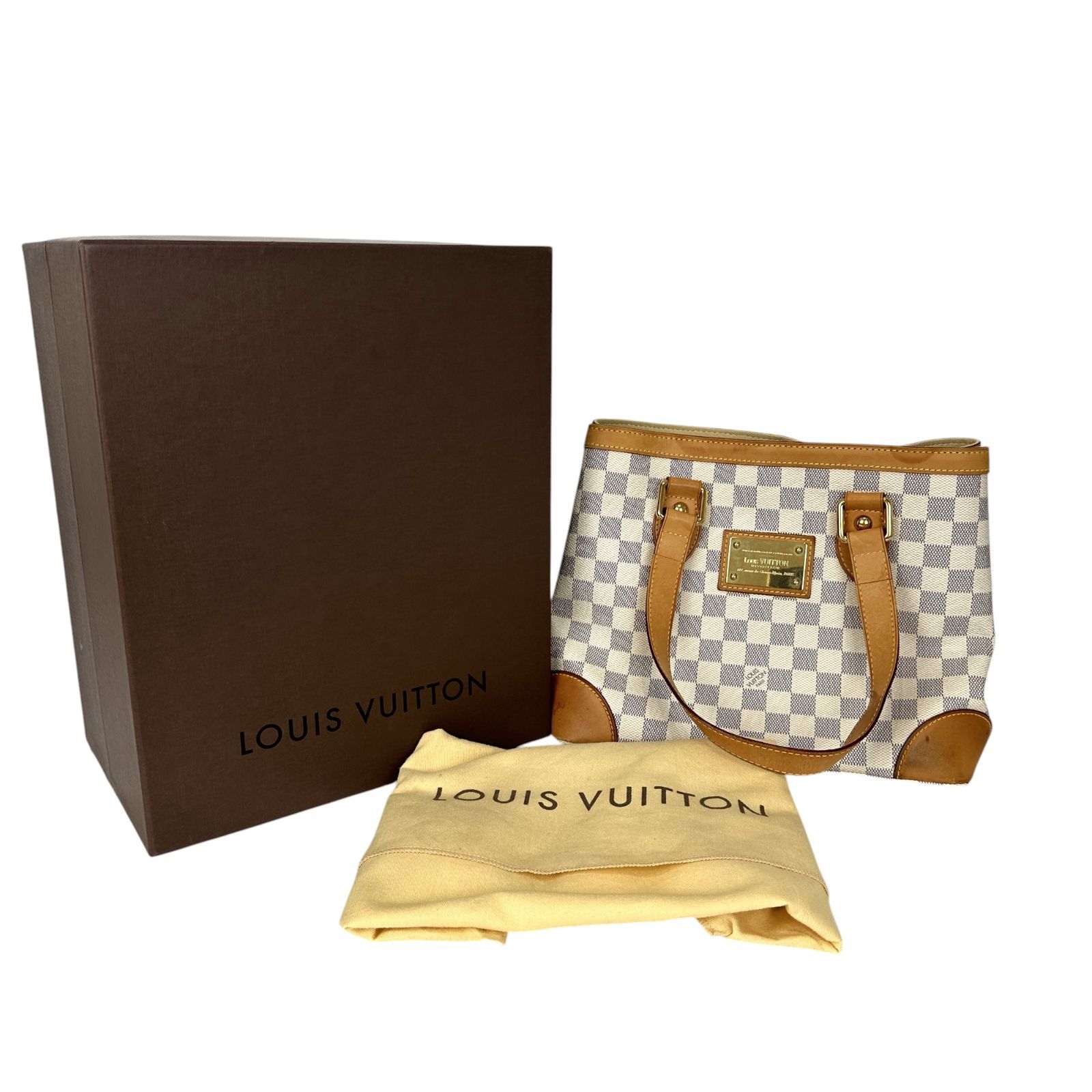 中古】ルイヴィトン トートバッグ 肩掛け ハムステッドPM N51207