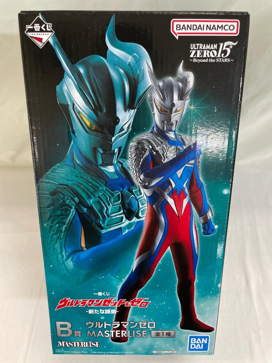 ウルトラマンゼロ MASTERLISE フィギュア　一番くじ　B賞 楽天市場】一番くじ ウルトラマンゼット＆ゼロ -新たな師弟- B賞