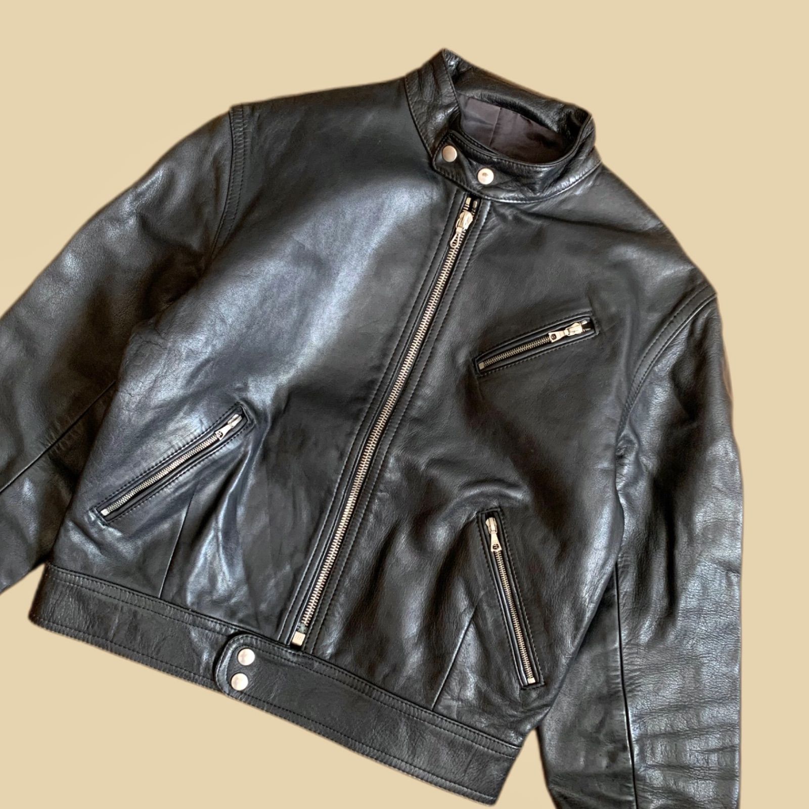 A.P.C ライダース A.P.C.×ラッパーのキッド・カディ、ニックネーム入り白