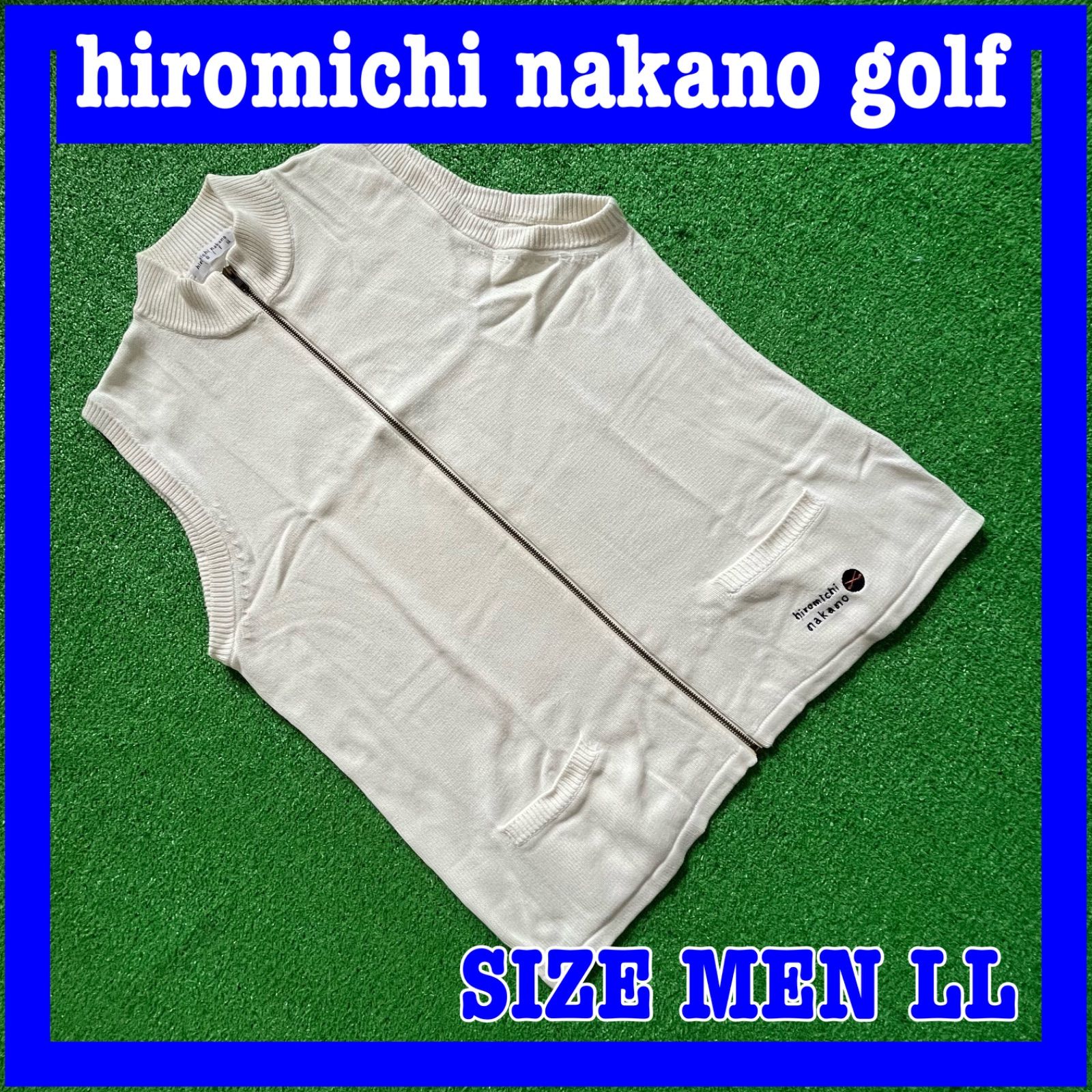 SALE】hiromichi nakano golf フルジップ ベスト LL - メルカリ