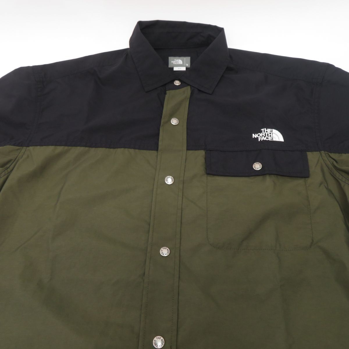 未使用】THE NORTH FACE ノースフェイス S/S Nuptse Shirt ショートスリーブヌプシシャツ NR22331 Mサイズ -  メルカリ