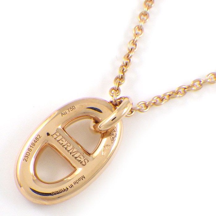 HERMES ネックレス Farandole シェーヌダンクル K18PG H108615B エルメス HERMES ネックレス シェーヌダンクル ファランドール
