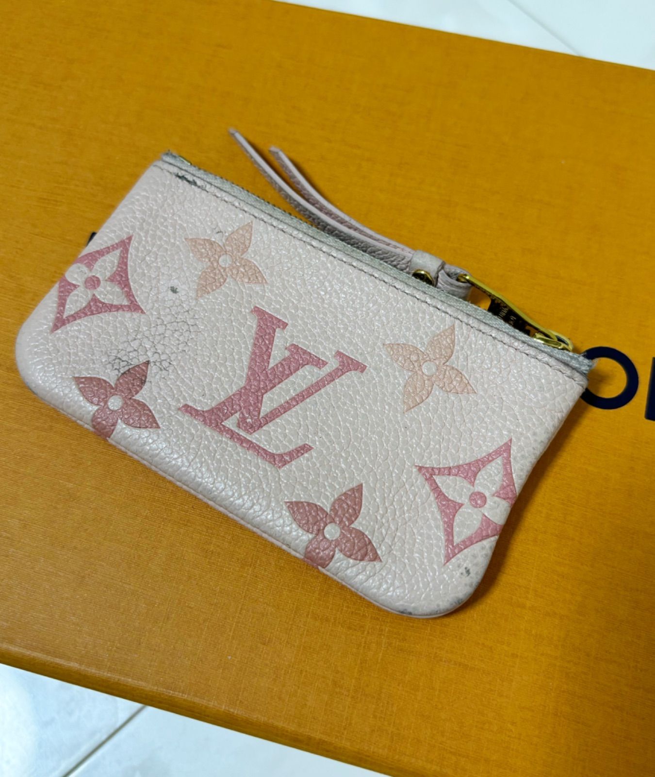 LOUISVUITTON ルイヴィトン ポシェットクレ コインケース レザー