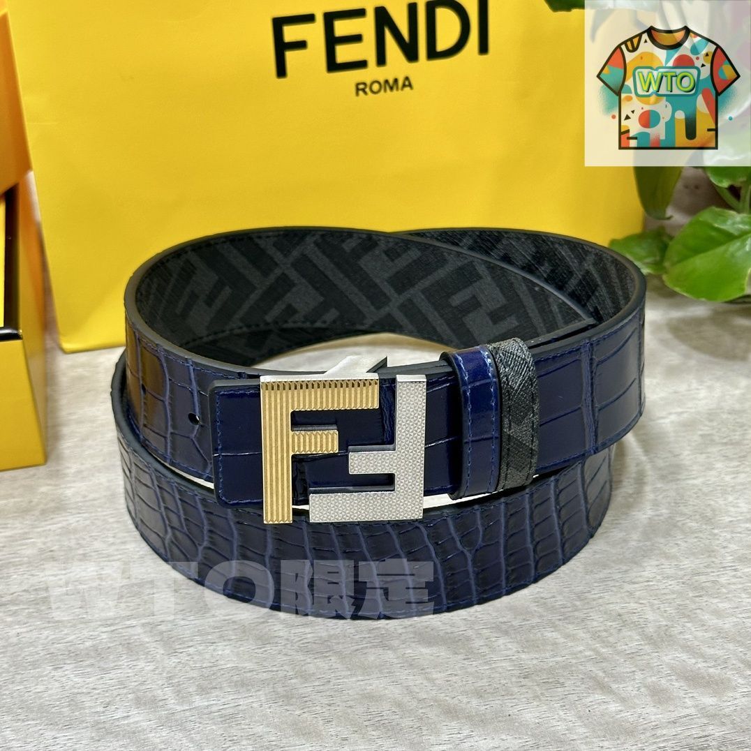FENDIカジュアルベルト FENDI フェンディ カジュアル ベルト01-1 - メルカリ