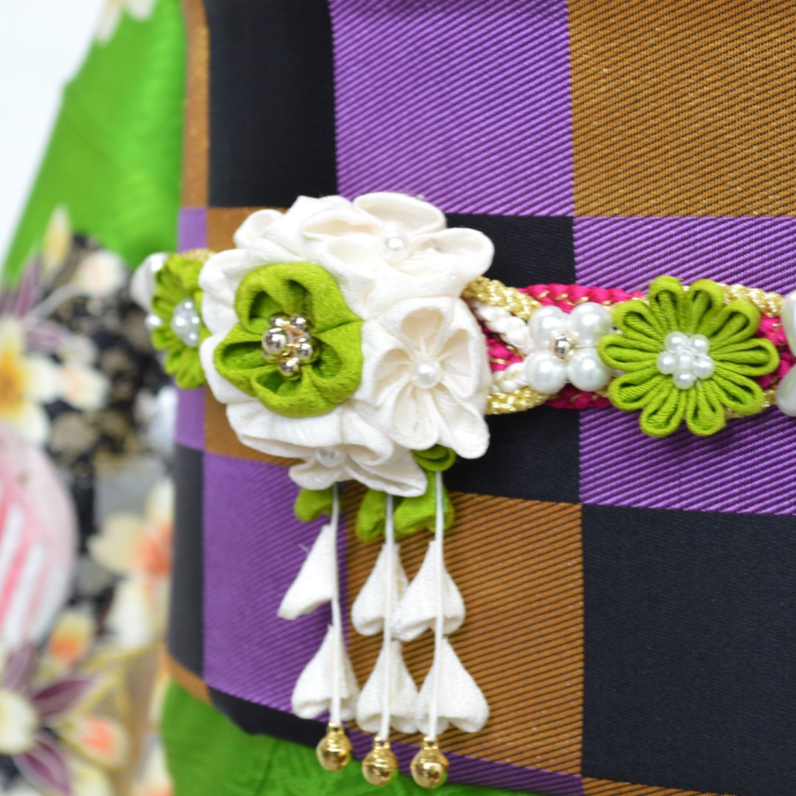 美品》正絹 振袖フルセット S〜Mサイズ ローラ 金駒刺繍 豪華 成人式 