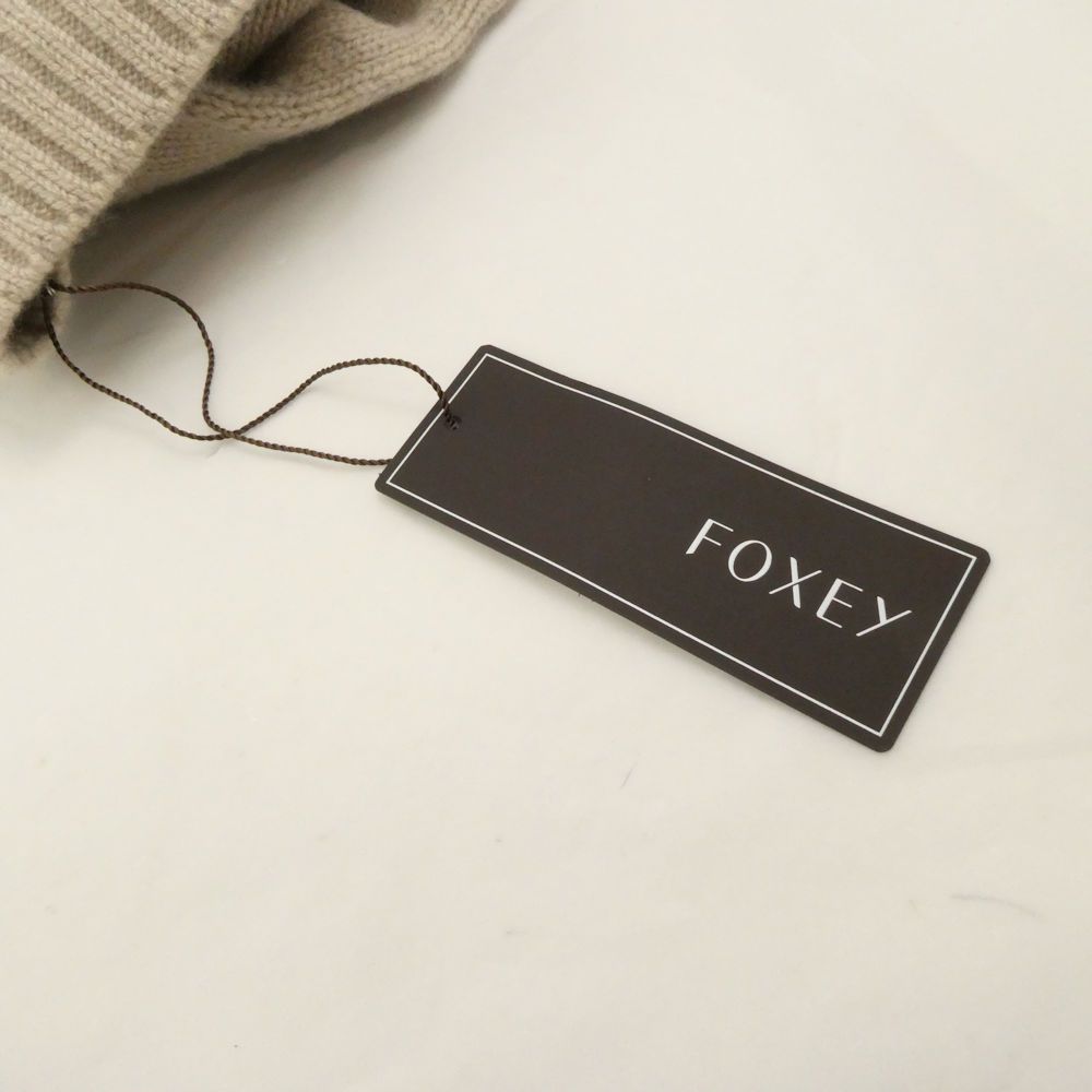 未使用 FOXEY フォクシー 43922 Rubina ルビーナ カーディガン F カシミヤ100％ 長袖 レディース AT1850A4 43922 Knit Cardigan 
