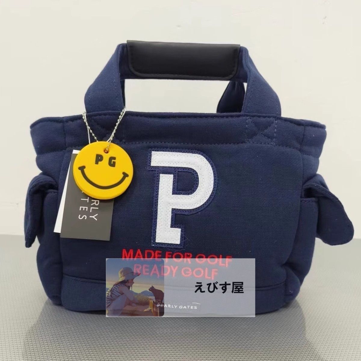 PEARLYGATES/パーリーゲイツ Pロゴワッペンカートバッグ UNSEX