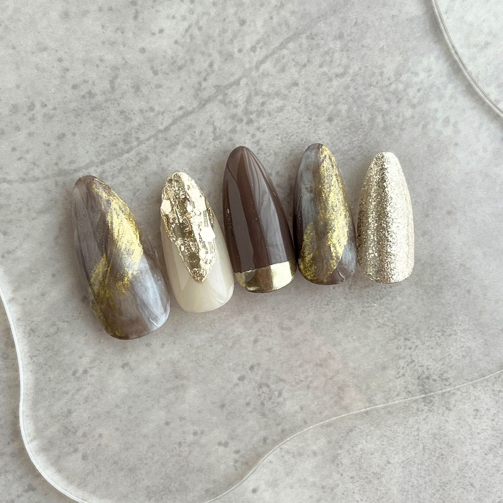 【オーダー ネイルチップ No.5】‪☆1300円‪ ☆ ネイルチップ No．5 オーダー