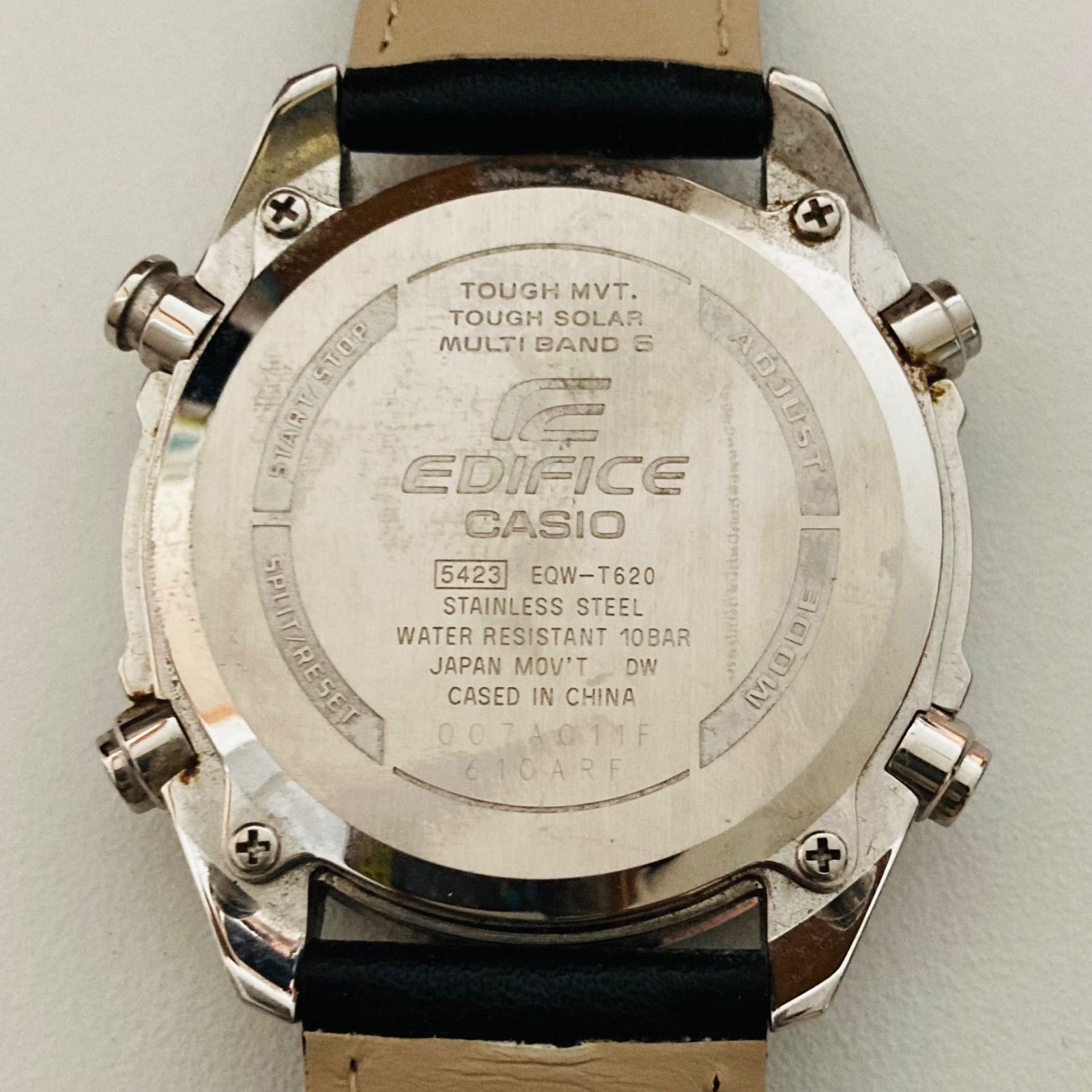 CASIO EDIFICE 電波ソーラー腕時計 EQW-T620L-1AJF 専用箱付き - メルカリ