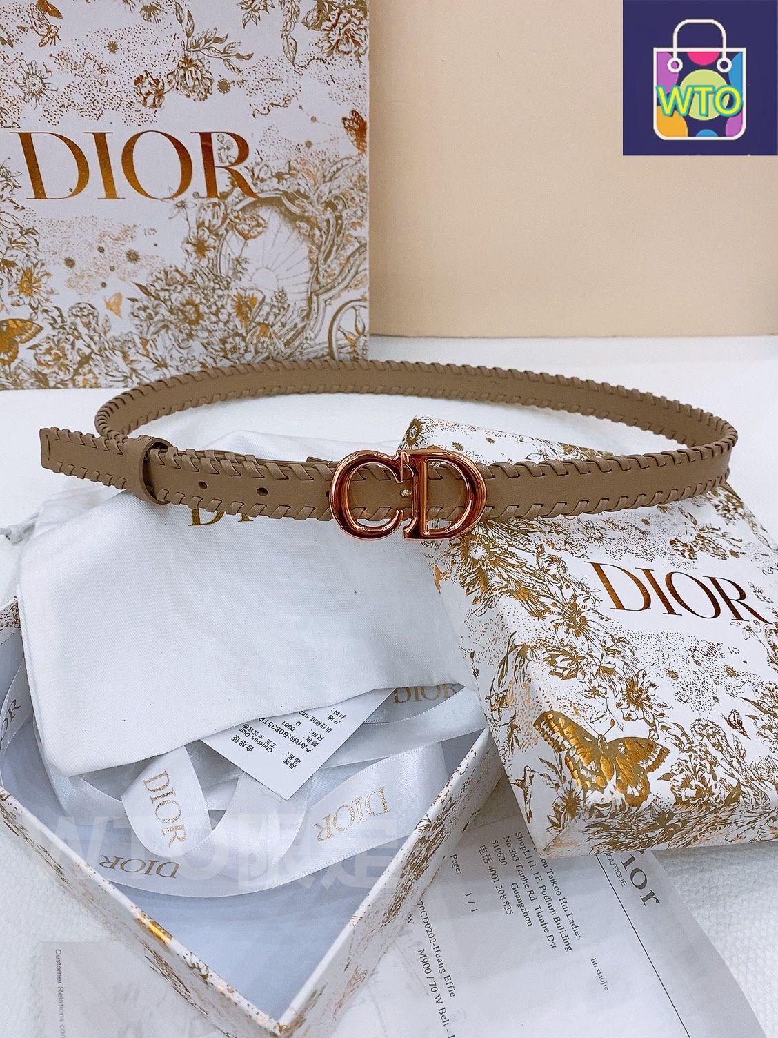 今日特価】Dior Saddle Belt ブラックスムースレザー - メルカリ
