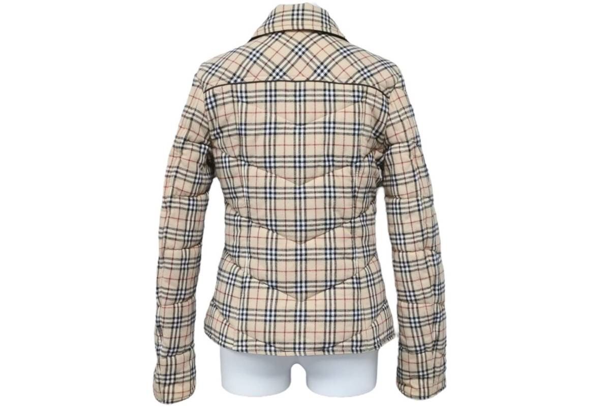 BURBERRY バーバリー ノヴァチェック リバーシブル ダウンジャケット
