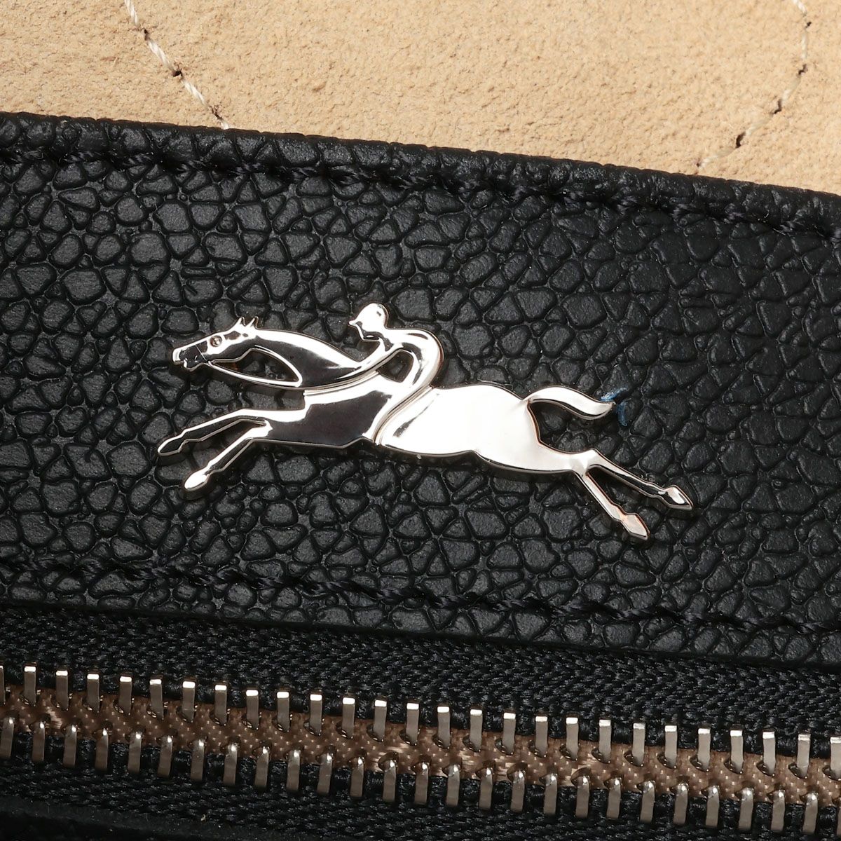 新品 ロンシャン LONGCHAMP ハンドバッグ ル ロゾ ホーボーバッグ M 